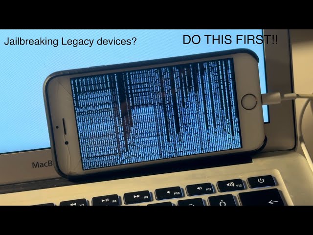 Planning to jailbreak your legacy iPhone? DO THIS FIRST!