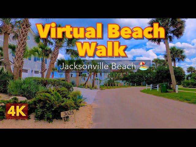 Walk With Me - Beach Walk with Ambient Meditation Music - Relax, Fall Asleep, Treadmill Scenery