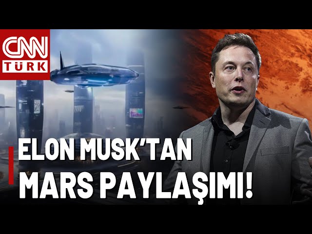 Elon Musk Paylaştı: Mars'a Hoş Geldiniz! Elon Musk, Trump'ı Mars'a Mı Götürecek?