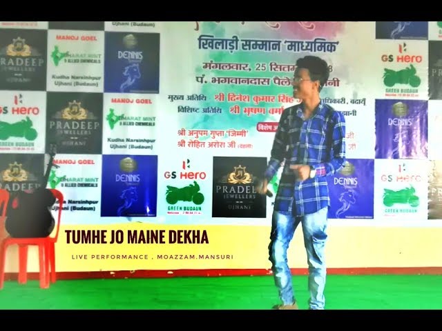 Tumhe Jo Maine Dekha - Abhijeet - Main Hoon Na - (Cover) Moazzam Mansuri