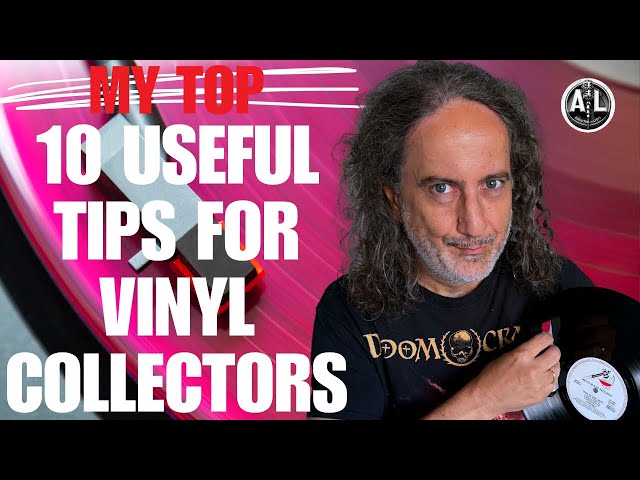 ADDICTED TO LISTS - Ep.#13 10 Useful TIPS for VINYL COLLECTORS + Bonus Tip #4k #hdr #vinylrecords