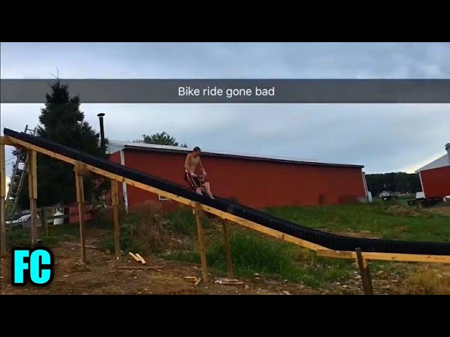 try not to laugh challenge | Funny WATER SLIDE fails | Epic Fails