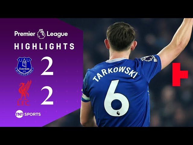 Tarkowski STUNNER Rescues Point In Fiery Derby 🔥 | Everton 2-2 Liverpool | Premier League Highlights