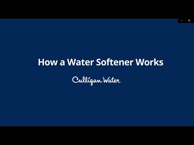 How a Water Softener Works | Culligan Water