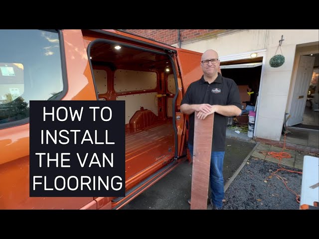 How to install a van ply sub floor in a budget camper van conversion. UK Van life | Van build ep 2