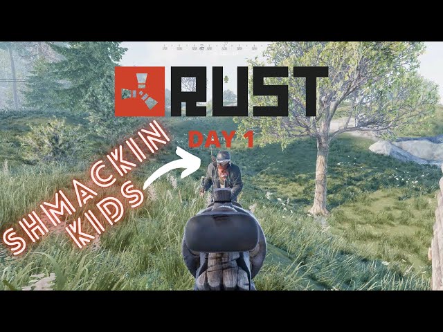 Rust Console Edition Day 1 PvP