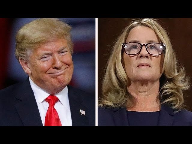 PRESS SLAMS TRUMP ON FORD #balancescalesofjustice