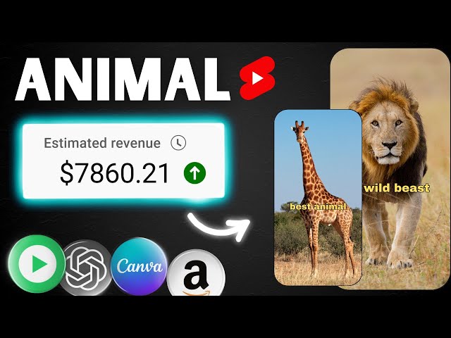 How To Make Animal Shorts Videos Using FREE Ai Tools