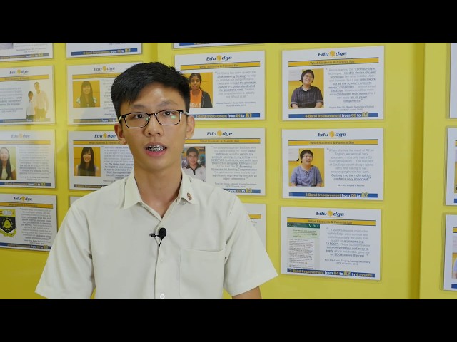 Ryan Lam – O-Level English From B3 To A1 with EduEdge!