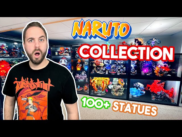 INSANE!!! 🍥 Naruto Statue Collection 2022 🍜 | Room Tour Showcase | Over 100+ Statues