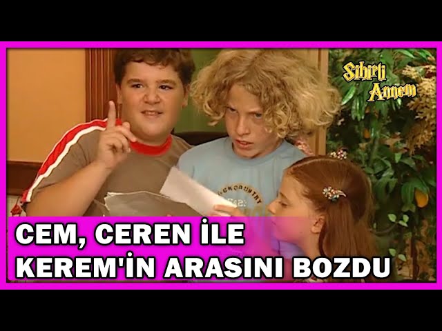 Cem, Ceren ile Kerem'in Arasını Bozdu! - Sihirli Annem 66.Bölüm