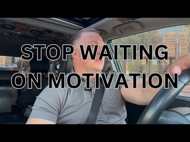 Stop Waiting for Motivation – Get It Done Anyway