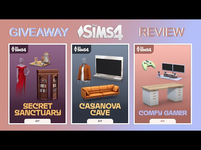 New Kits REVIEW & Giveaway!🎁 The SIMS 4