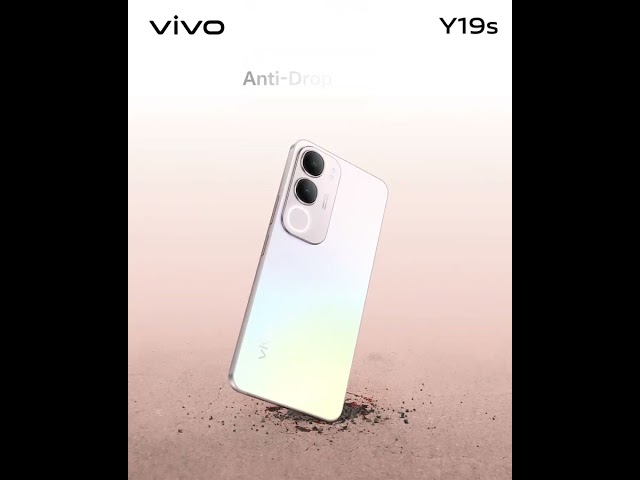 vivo Y19s with Anti-Drop Design