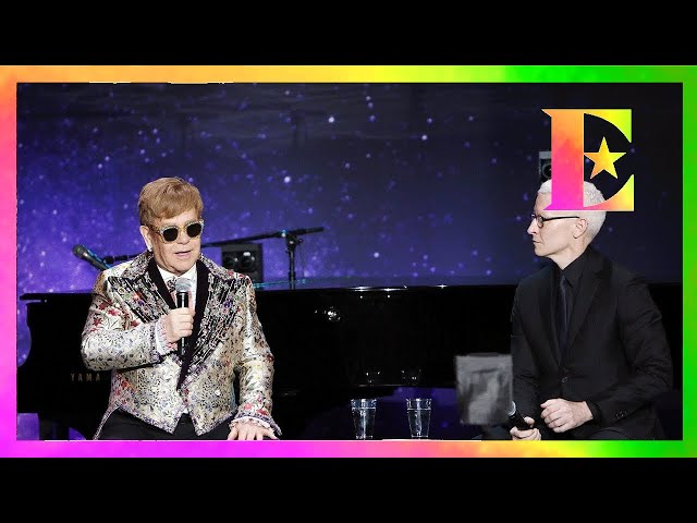 Elton John - Farewell Yellow Brick Road: An Interview with Anderson Cooper (VR180)