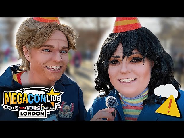 A CON DURING A STORM?! | London Megacon Vlog 2025