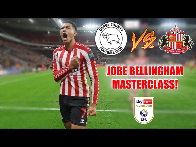 *SUNDERLAND FANS GO MENTAL!* | Derby VS Sunderland | Matchday VLOG | JOBE BELLINGHAM MASTERCLASS!!