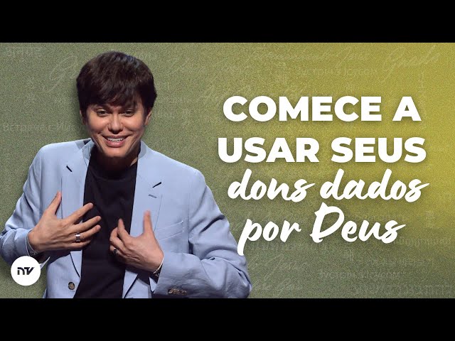 Ative Seu Dom da Graça | Joseph Prince | New Creation TV Português