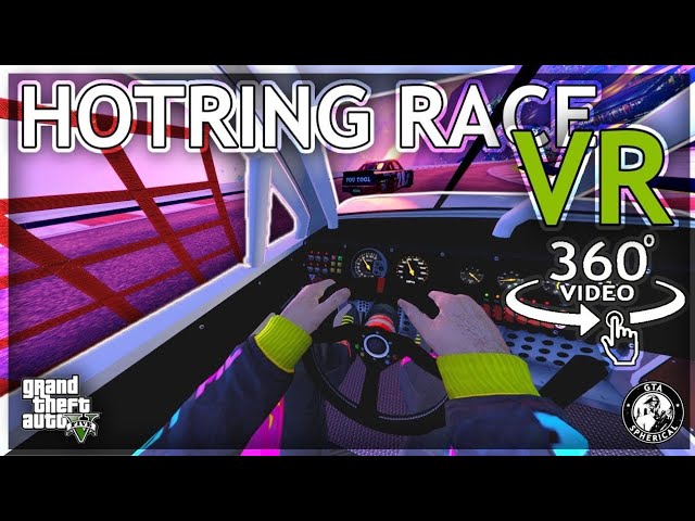 Racing in 360° A GTA V Virtual Reality Experience4K virtual reality 360  videos realidad virtual vr