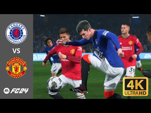 FC 24 - RANGERS F.C. VS MANCHESTER UNITED | FRIENDLIES [4K]