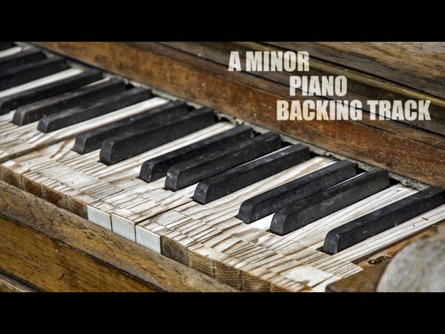 Sad Instrumental Piano Backing Track A Minor | Jam in Am