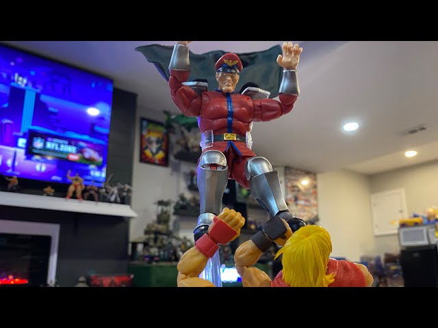 M.Bison @jadatoysofficial review #streetfighter #mbison #ryu #jadatoys #kenmasters #videogames