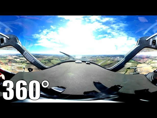 360° Cockpit View - CTSW Takeoff & Luton Airport｜Drawyah