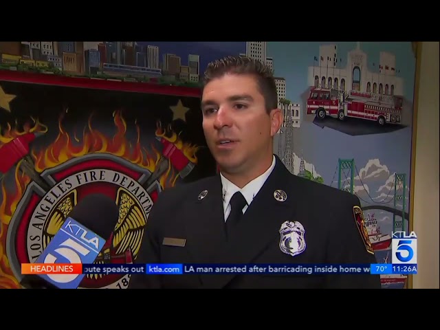 KTLA: LAFD Captain Recognized for Off-Duty Actions That Helped Save A Boy's Life | November 7, 2023