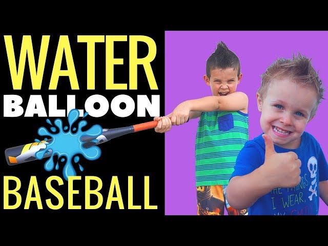 Water Balloon Baseball - Keeping Cool in Hot Weather