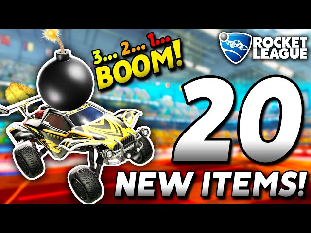 *NEW* ROCKET LEAGUE WITH 20 BRAND NEW POWERUPS IS AMAZING!