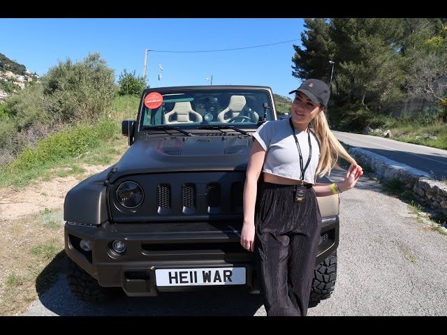 HOW TO LOOK LIKE KYLIE JENNER - DRIVING THE NEW KAHN DESIGN BLACK HAWK