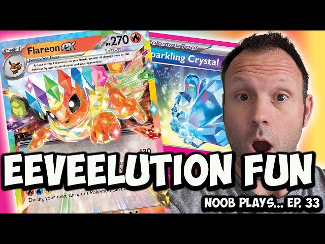 Noob Plays... Flareon ex - Can I Ignite the Battlefield? I Pokémon PTCG Live