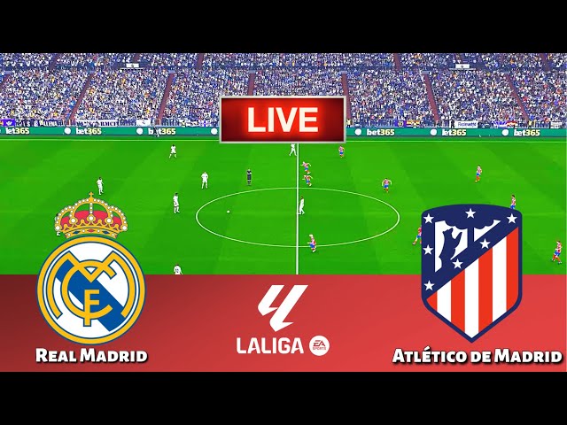 EN VIVO🔴| Real Madrid C.F vs Atlético de Madrid - LaLiga 2024/25 | Simulación de PES 21