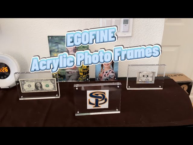 EGOFINE Acrylic Photo Frames