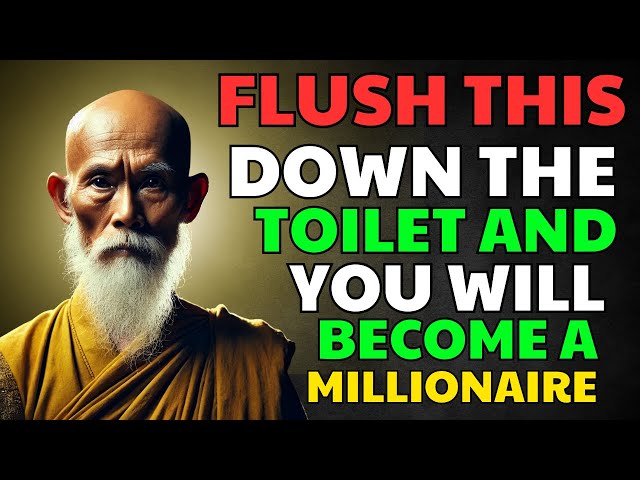 Pour THIS into the Toilet and Say Goodbye to DEBTS, POVERTY, and BAD LUCK Forever | Buddhist Wisdom