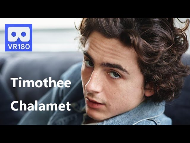 5K 180VR Timothee Chalamet Alone in the Theater