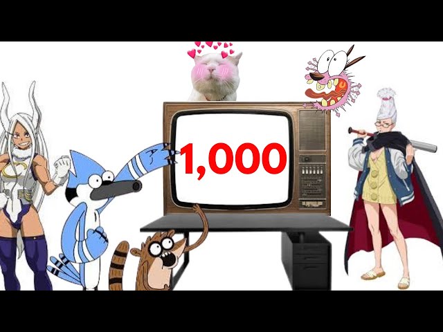 1,000 SUBSCRIBERS!!!!!!!!