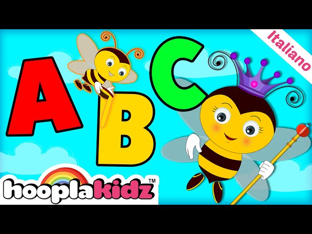 Canzone ABC con le api | Filastrocche E Canzoni Per Bambini | Hooplakidz italiano