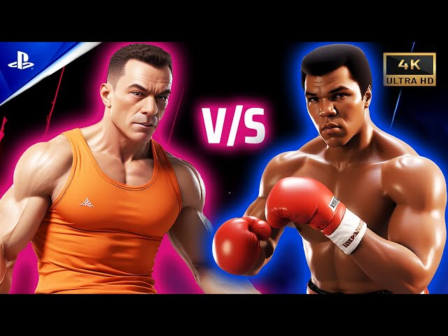 Jean Claude Van Damme Takes On Muhammad Ali In EPIC UFC 5 Showdown!