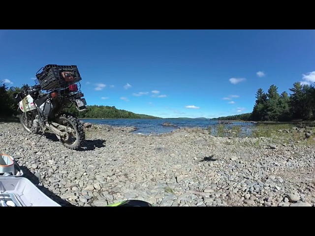 Garmin Virb 360 to Endless Lake