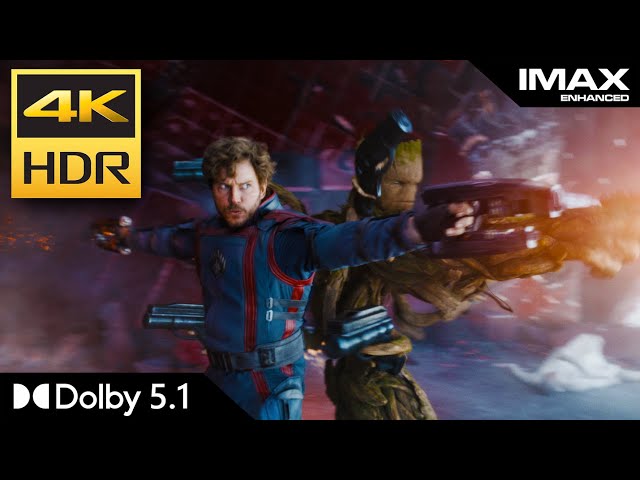 4K HDR IMAX | Trailer - Guardians of The Galaxy Vol. 3 | Dolby 5.1