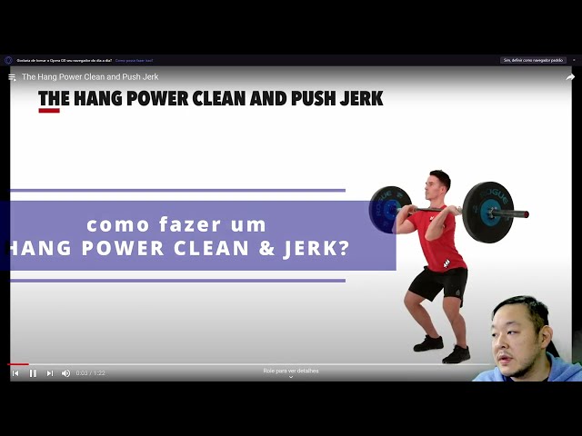 hang power clean and jerk | como fazer um hang clean & jerk | o que é um Hang clean & jerk