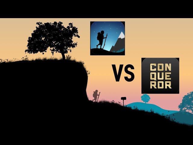 Virtual walk to Mordor - Fantasy Hike vs Conqueror Challenges (LOTR edition)