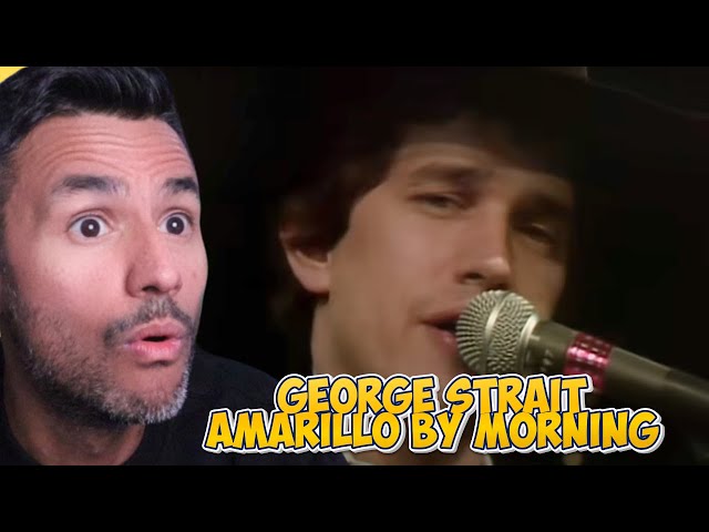 George Strait - Amarillo By Morning (REACTION) First Time Hearing It