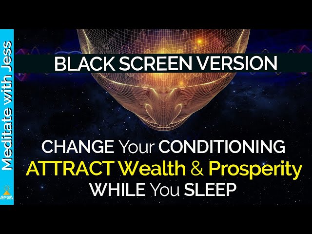 Black Screen! ABUNDANCE Affirmations while you SLEEP! Program Your Mind for WEALTH & PROSPERITY.