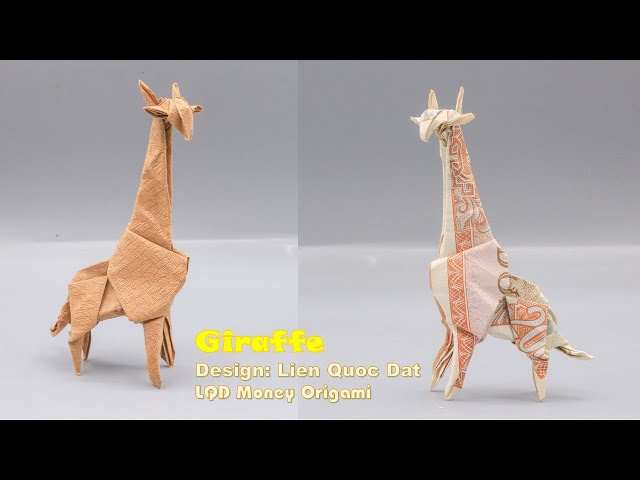 Giraffe (Lien Quoc Dat) - LQD Money Origami