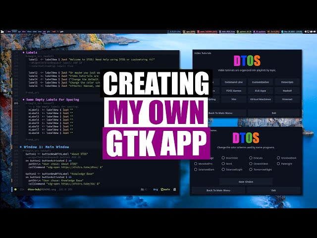 Can This Non-Developer Create His Own GTK App? (Haskell & Python)