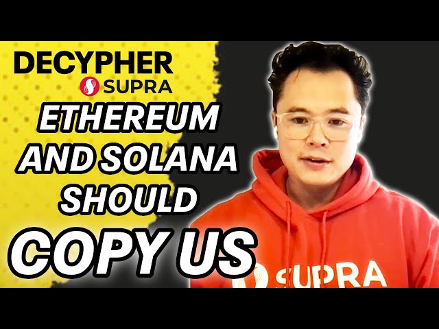 The Most Ambitious Crypto Project Ever ft. Supra