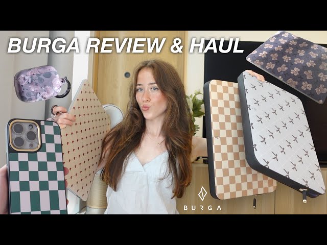 Honest BURGA review! | Macbook cases, sleeves and more!