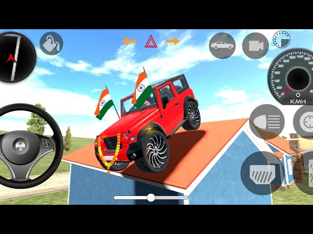 Dollar (Song) Modified 😈 Mahindra Green Thar | Indian Cars Simulator 3D | Car Game 3D@TharStunt555